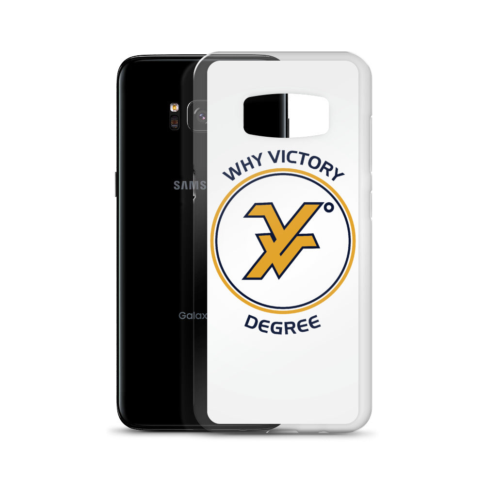 Image of Why Victory Degree Samsung Case (White & Black)