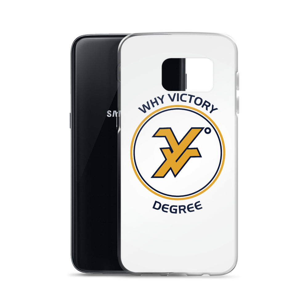 Image of Why Victory Degree Samsung Case (White & Black)