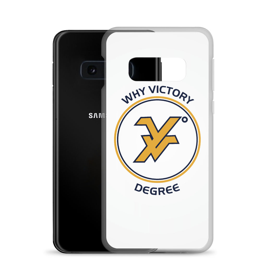 Image of Why Victory Degree Samsung Case (White & Black)